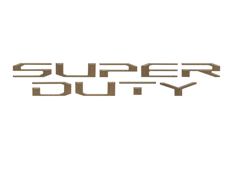 Tailgate Letter Inserts Fits 2017-2019 Ford Super Duty