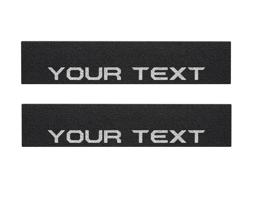 Door Sill Protection Overlays (Textured) Fits 2017-2022 Ford Super Duty