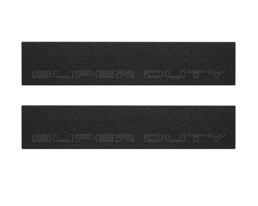 Door Sill Protection Overlays (Textured) Fits 2017-2022 Ford Super Duty