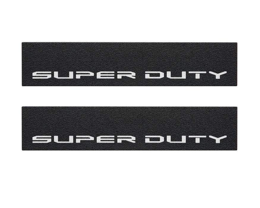 Door Sill Protection Overlays (Textured) Fits 2017-2022 Ford Super Duty