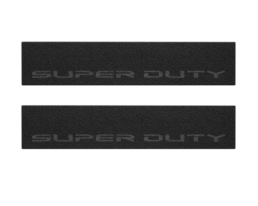 Door Sill Protection Overlays (Textured) Fits 2017-2022 Ford Super Duty