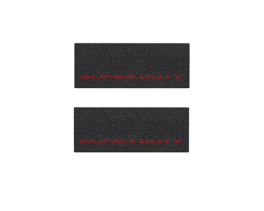 Door Sill Protection Overlays (Textured) Fits 2017-2022 Ford Super Duty