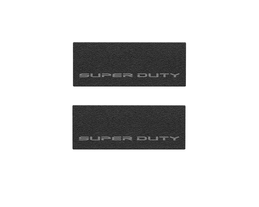 Door Sill Protection Overlays (Textured) Fits 2017-2022 Ford Super Duty