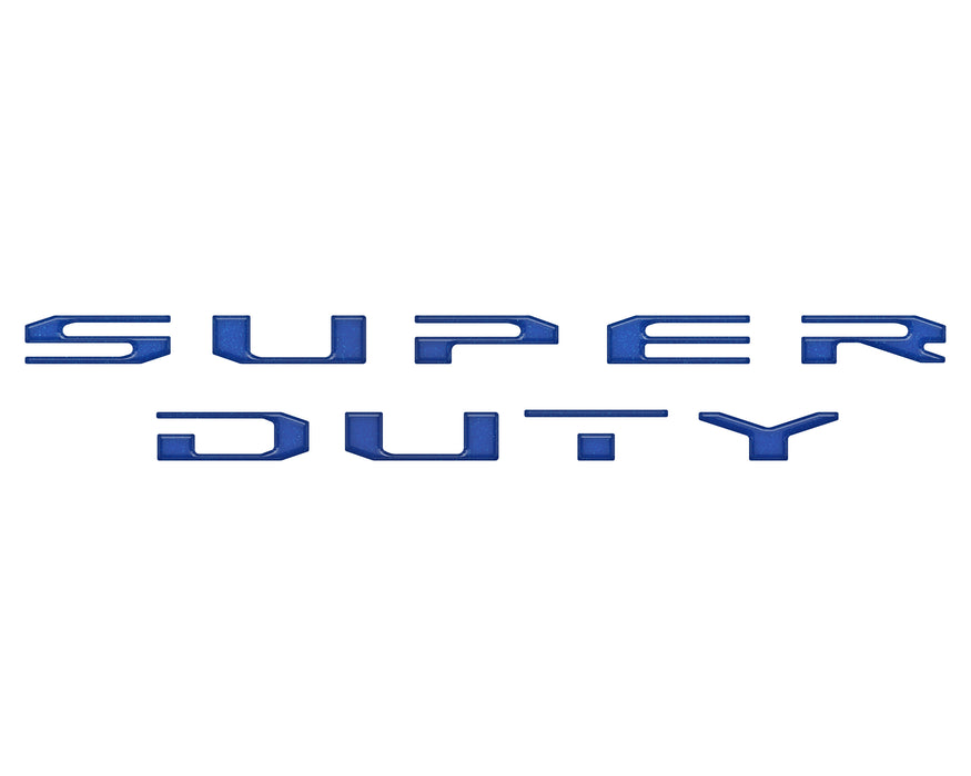 Tailgate Letter Overlays Fits 2023-2026 Ford King Ranch/Platinum/Limited Super Duty
