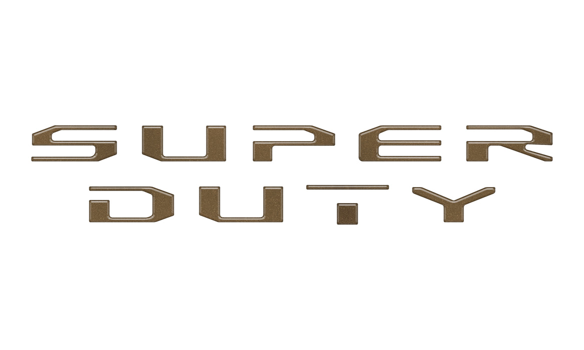 Glovebox Letters Fits 2023-2026 Ford Super Duty