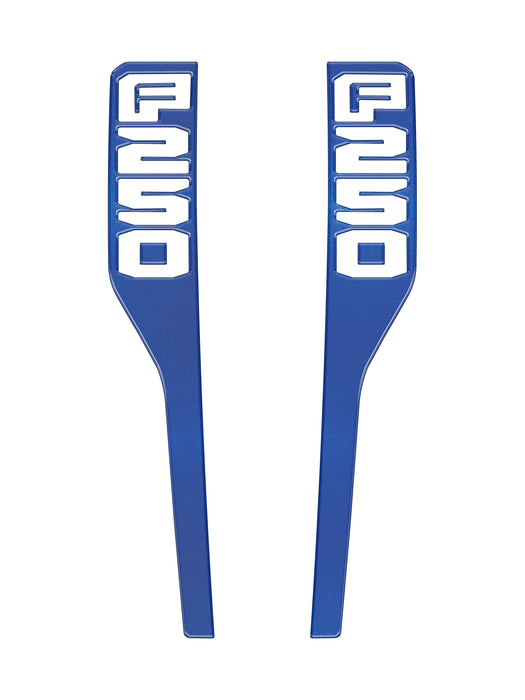 Front Fender Emblem Overlays Fits 2023-2026 Ford Super Duty