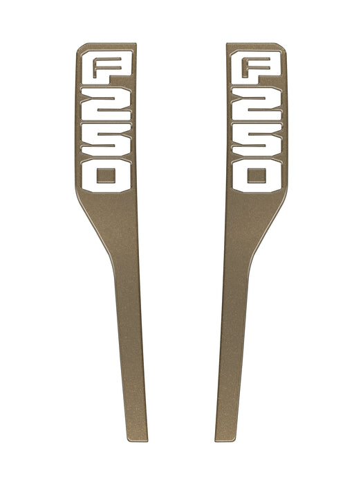 Front Fender Emblem Overlays Fits 2023-2026 Ford Super Duty