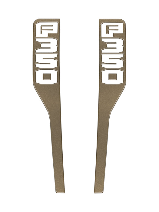 Front Fender Emblem Overlays Fits 2023-2026 Ford Super Duty