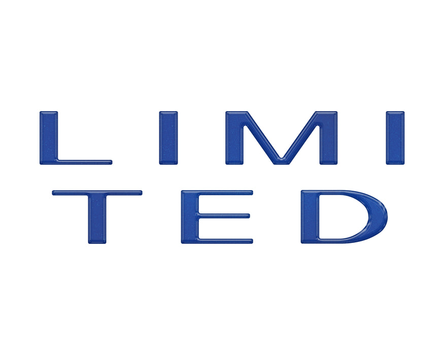 Limited Tailgate Letter Overlays Fits 2023-2026 Ford Super Duty Limited