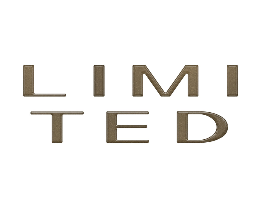 Limited Tailgate Letter Overlays Fits 2023-2026 Ford Super Duty Limited