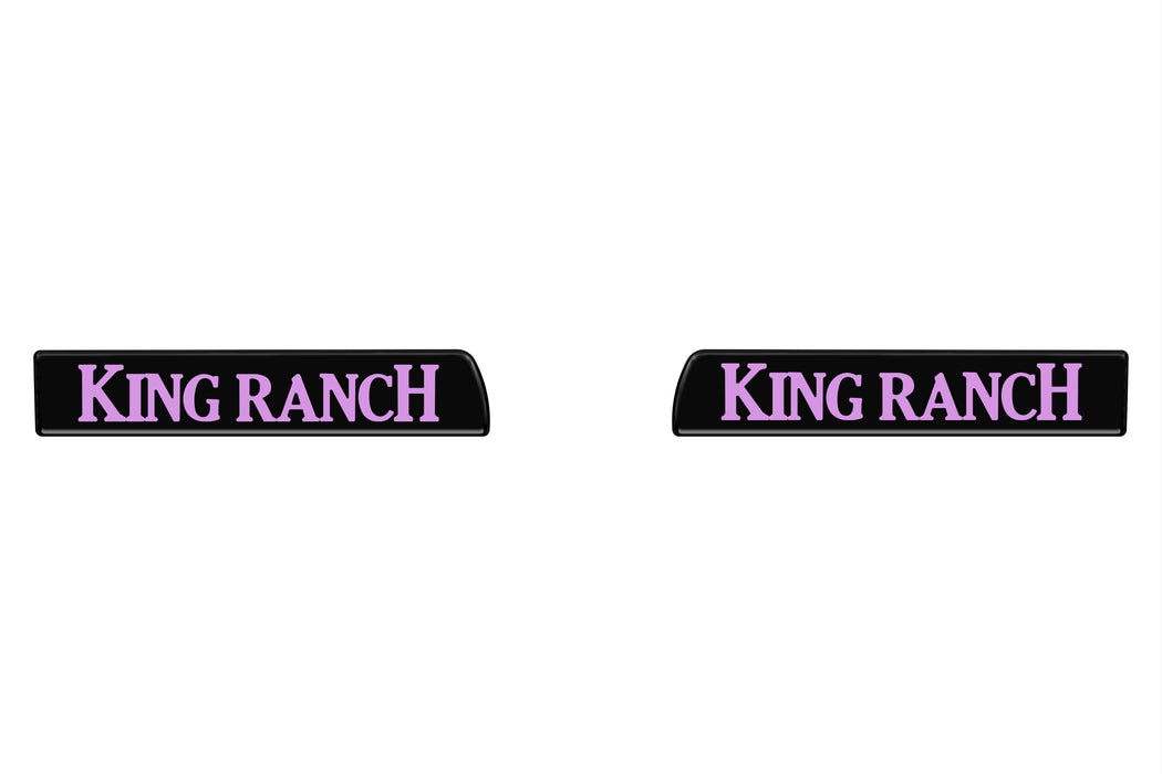 Front Fender Vent Replacement Badge Fits 2023-2026 Ford Super Duty