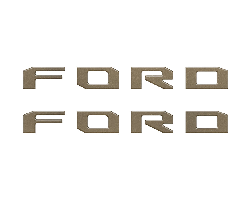 Running Board Letters Fits 2023-2026 Ford Super Duty & F-150 Crew Cab