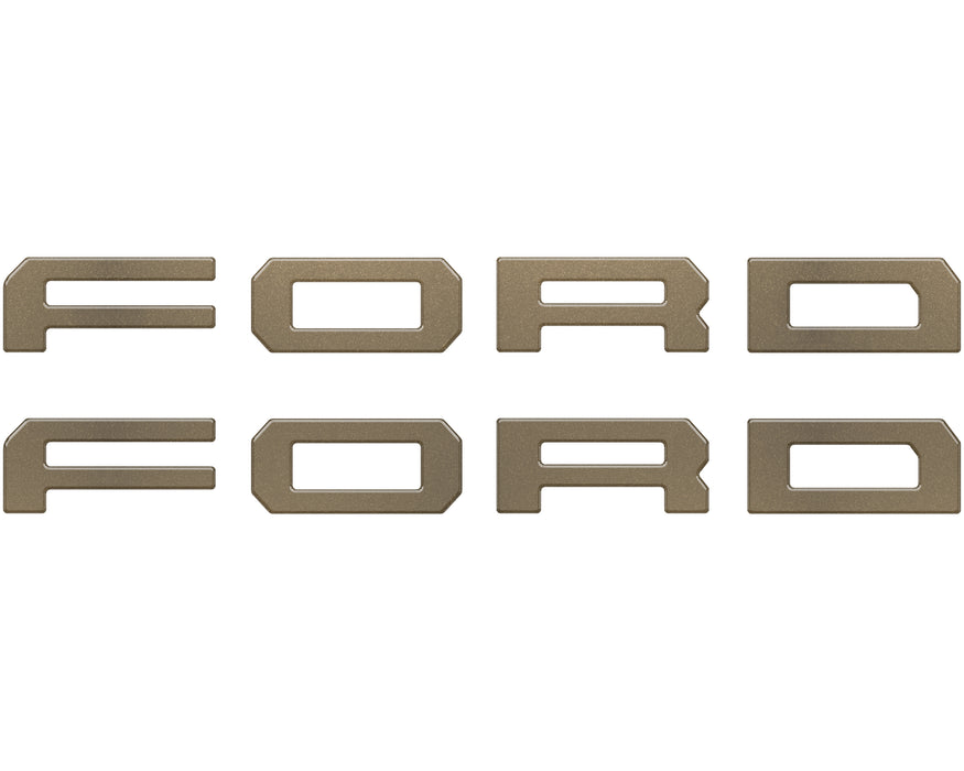 Running Board Letters Fits 2023-2026 Ford Super Duty & F-150 Crew Cab