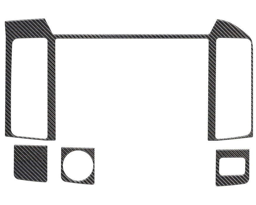 Display Screen Accent Trim Fits 2023-2026 Ford Super Duty
