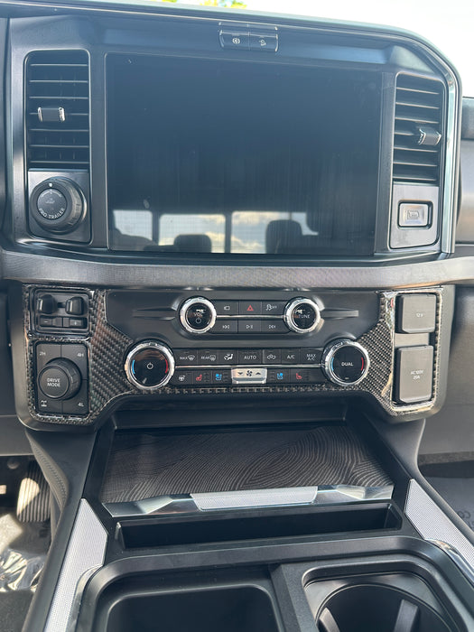 Climate Control Accent Trim Fits 2023-2026 Ford Super Duty