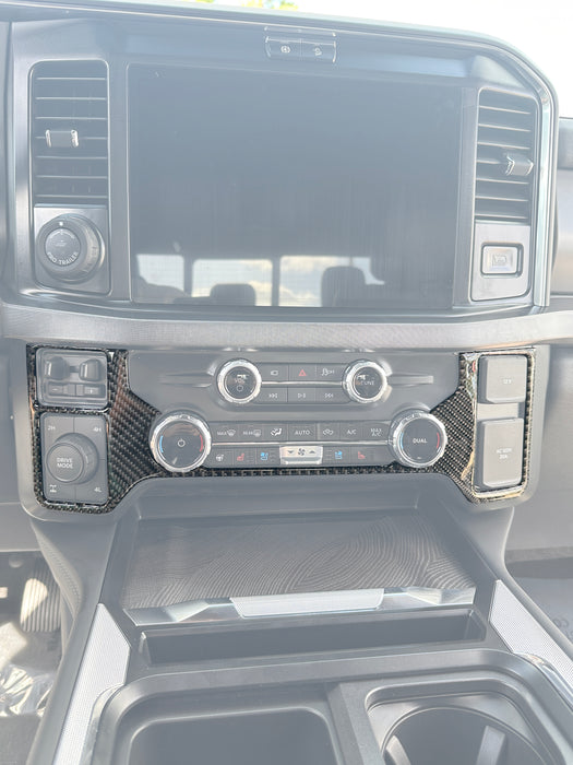 Climate Control Accent Trim Fits 2023-2026 Ford Super Duty