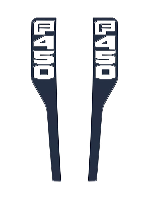 Front Fender Emblem Overlays Fits 2023-2026 Ford Super Duty