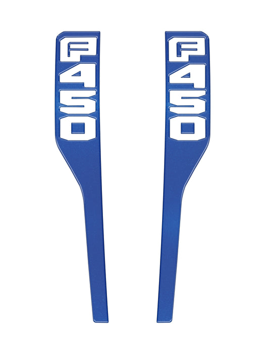 Front Fender Emblem Overlays Fits 2023-2026 Ford Super Duty