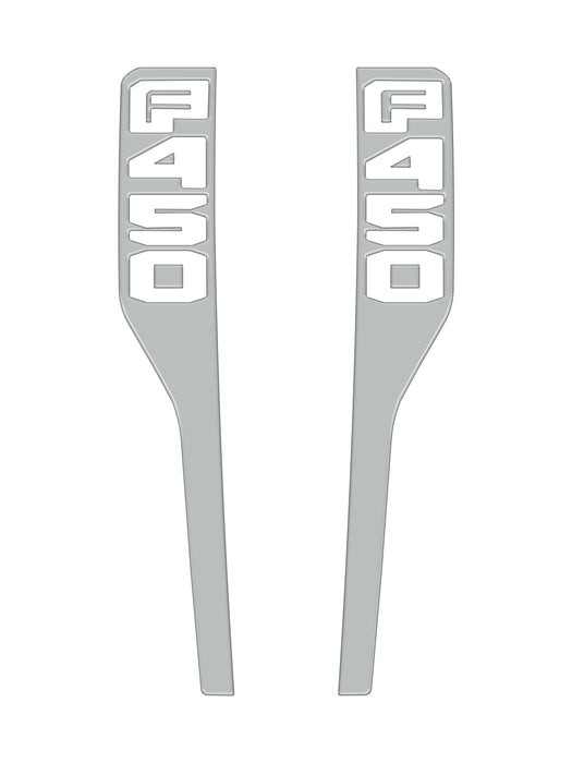 Front Fender Emblem Overlays Fits 2023-2026 Ford Super Duty