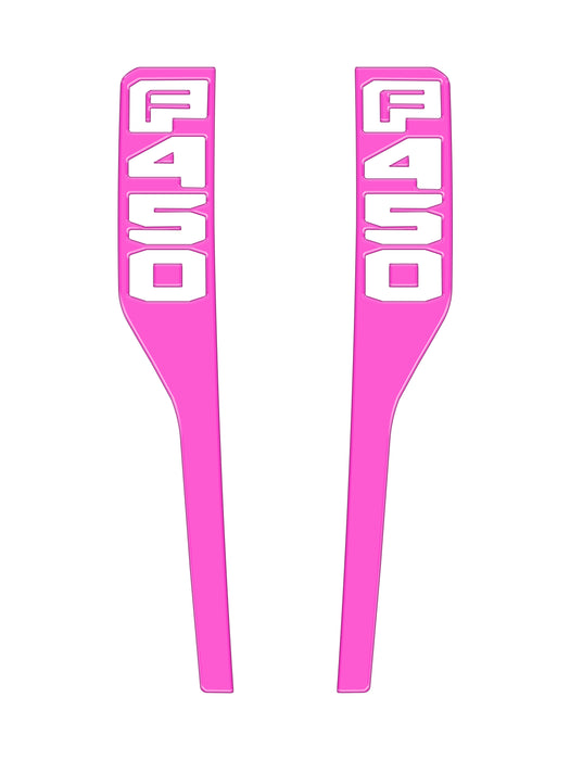 Front Fender Emblem Overlays Fits 2023-2026 Ford Super Duty