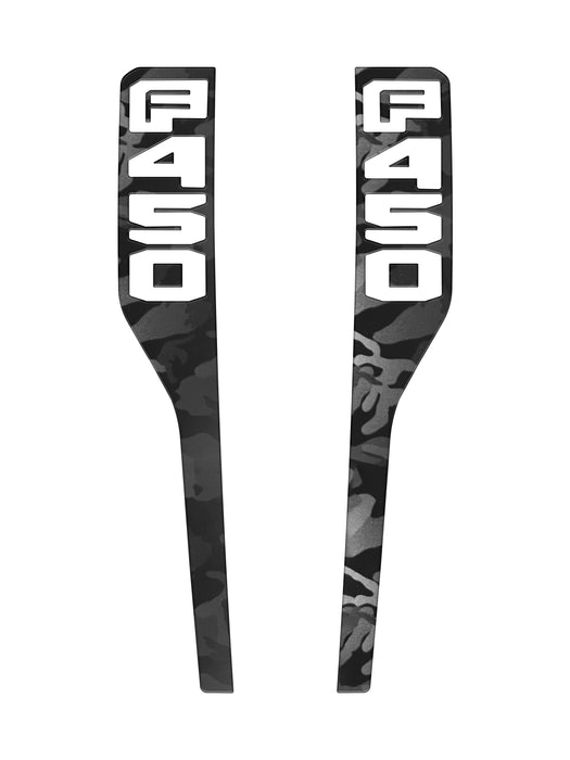 Front Fender Emblem Overlays Fits 2023-2026 Ford Super Duty