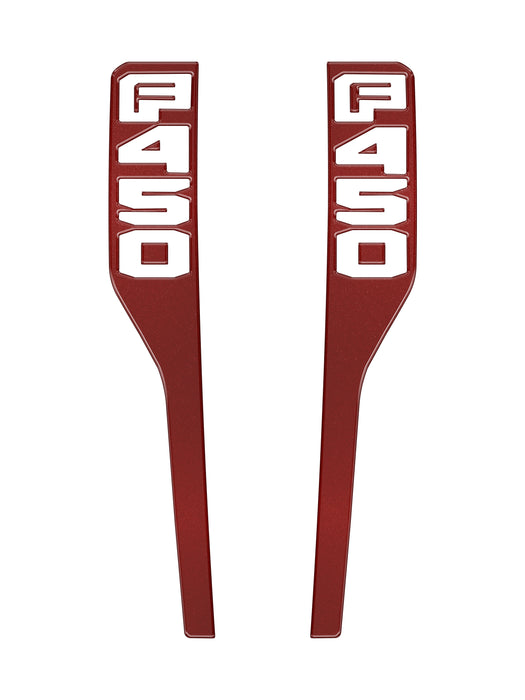 Front Fender Emblem Overlays Fits 2023-2026 Ford Super Duty