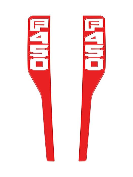 Front Fender Emblem Overlays Fits 2023-2026 Ford Super Duty