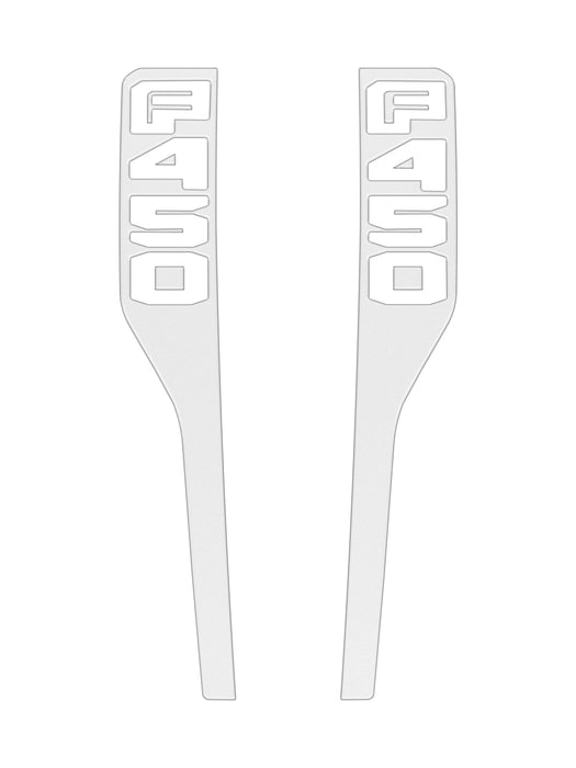 Front Fender Emblem Overlays Fits 2023-2026 Ford Super Duty