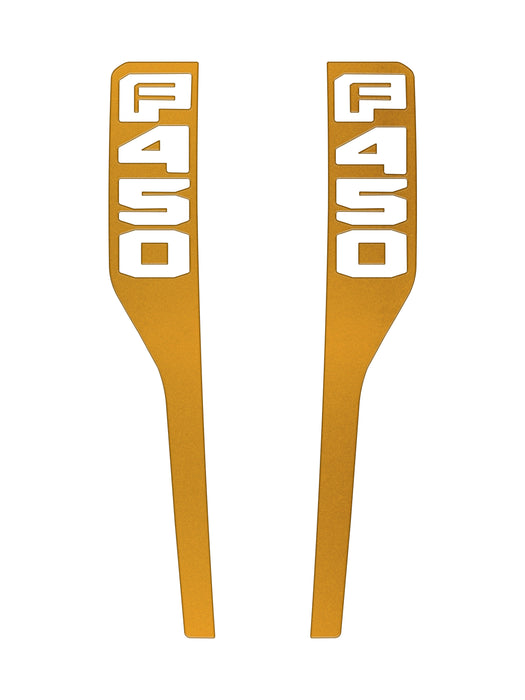 Front Fender Emblem Overlays Fits 2023-2026 Ford Super Duty