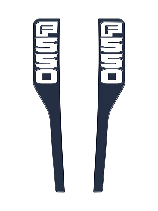 Front Fender Emblem Overlays Fits 2023-2026 Ford Super Duty