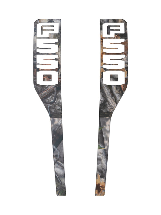 Front Fender Emblem Overlays Fits 2023-2026 Ford Super Duty