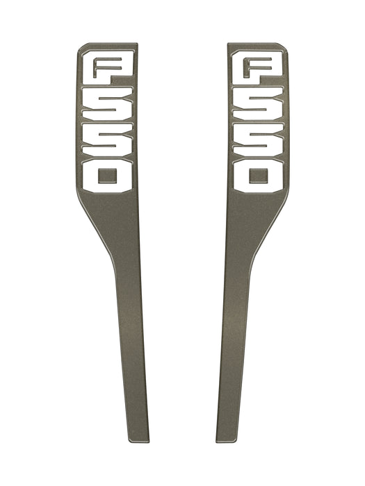 Front Fender Emblem Overlays Fits 2023-2026 Ford Super Duty