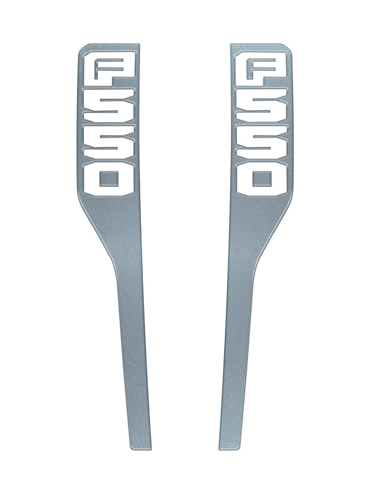Front Fender Emblem Overlays Fits 2023-2026 Ford Super Duty