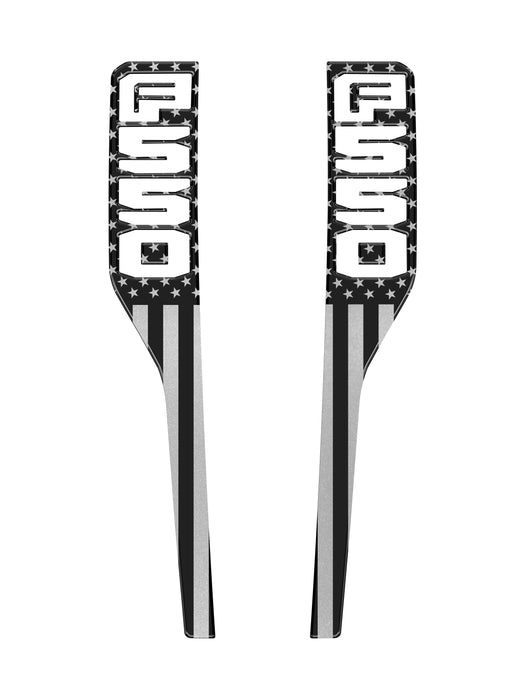 Front Fender Emblem Overlays Fits 2023-2026 Ford Super Duty