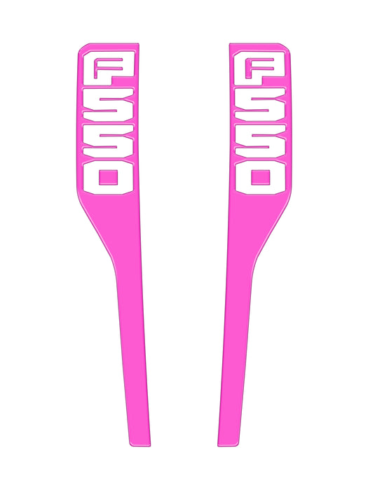 Front Fender Emblem Overlays Fits 2023-2026 Ford Super Duty