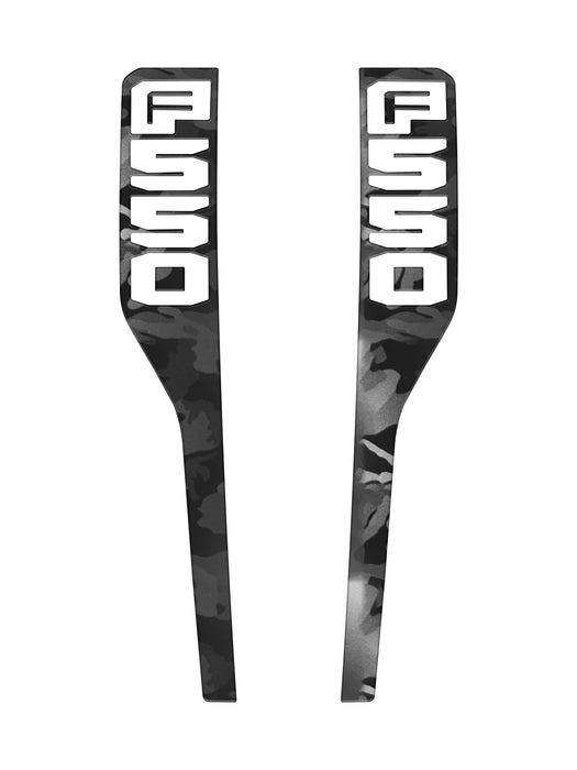 Front Fender Emblem Overlays Fits 2023-2026 Ford Super Duty