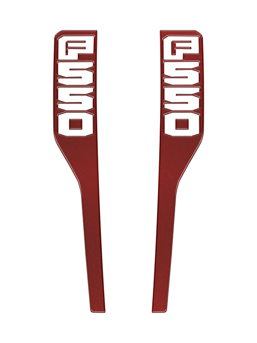 Front Fender Emblem Overlays Fits 2023-2026 Ford Super Duty