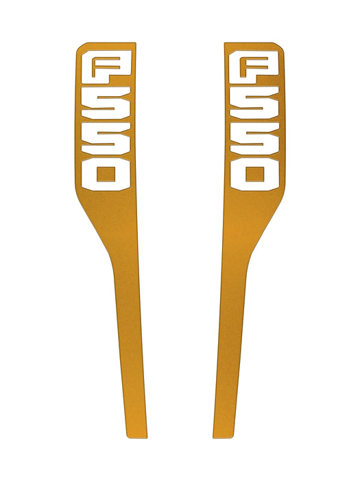 Front Fender Emblem Overlays Fits 2023-2026 Ford Super Duty