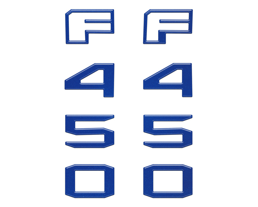 Fender Badge Letter Overlays Fits 2023-2026 Ford Super Duty