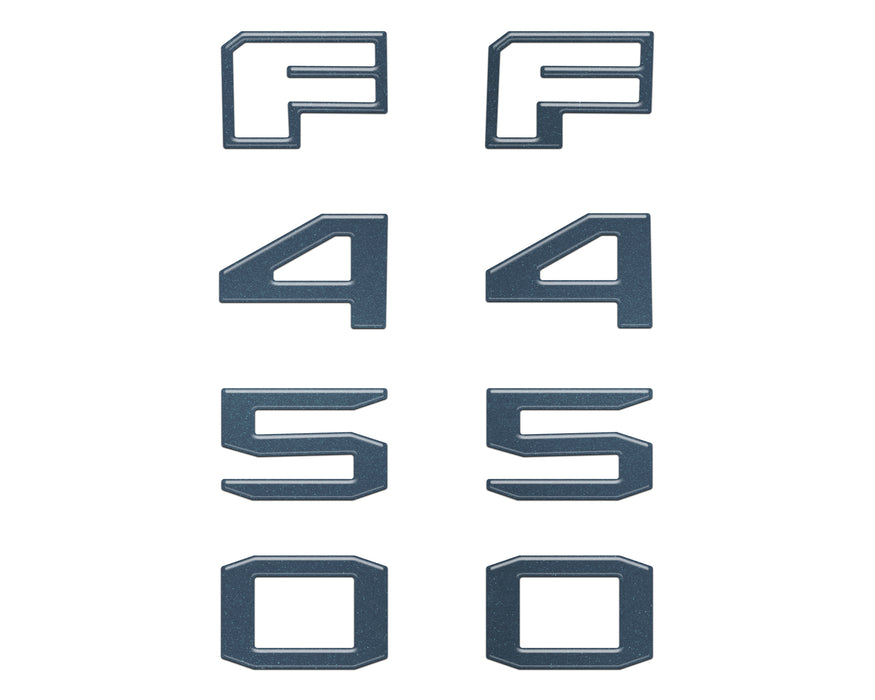 Fender Badge Letter Overlays Fits 2023-2026 Ford Super Duty