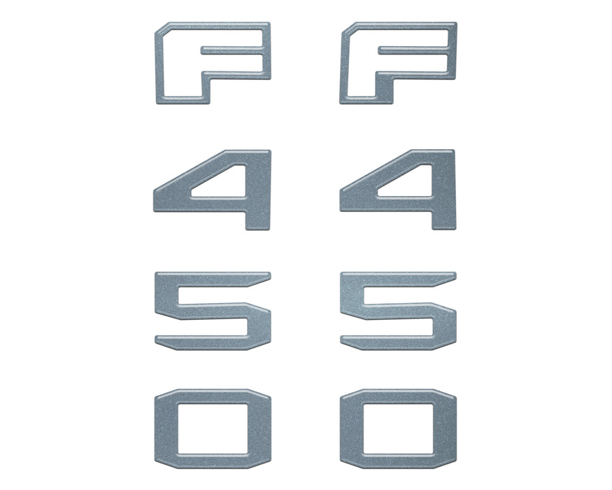 Fender Badge Letter Overlays Fits 2023-2026 Ford Super Duty