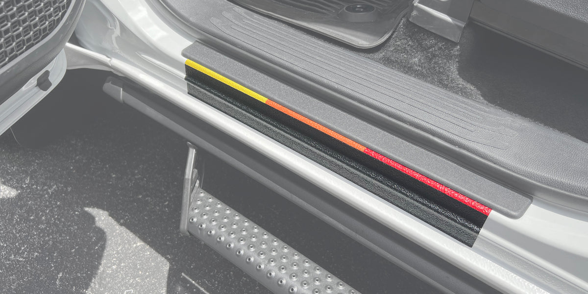 Door Sill Protection Overlays Fits 2024-2026 Toyota Tacoma