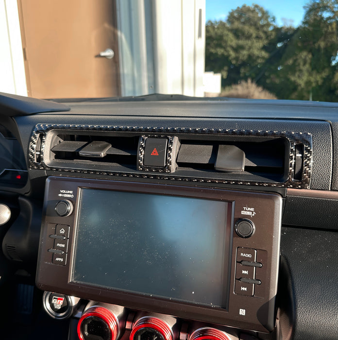 Center A.C. Vent Accent Accent Trim Fits 2021-2026 Toyota GR86