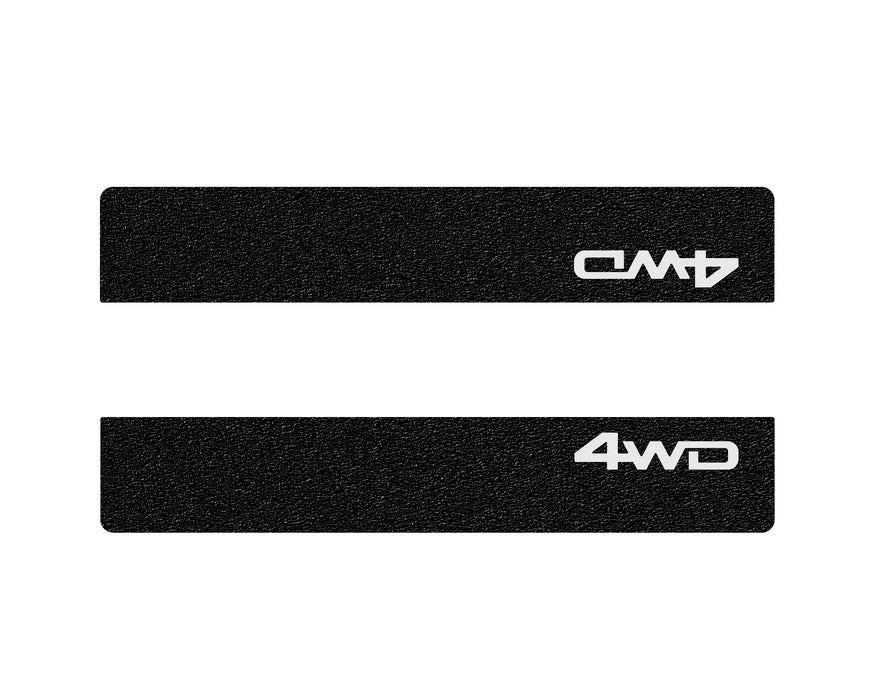 Textured Door Sill Overlays Fits 2000-2006 Toyota Tundra