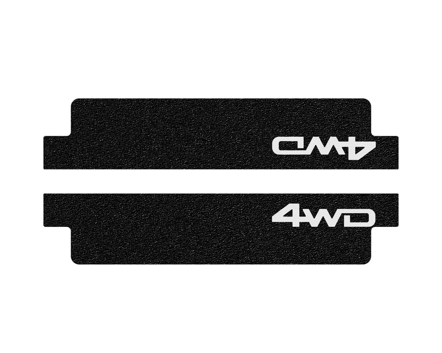 Textured Door Sill Overlays Fits 2000-2006 Toyota Tundra