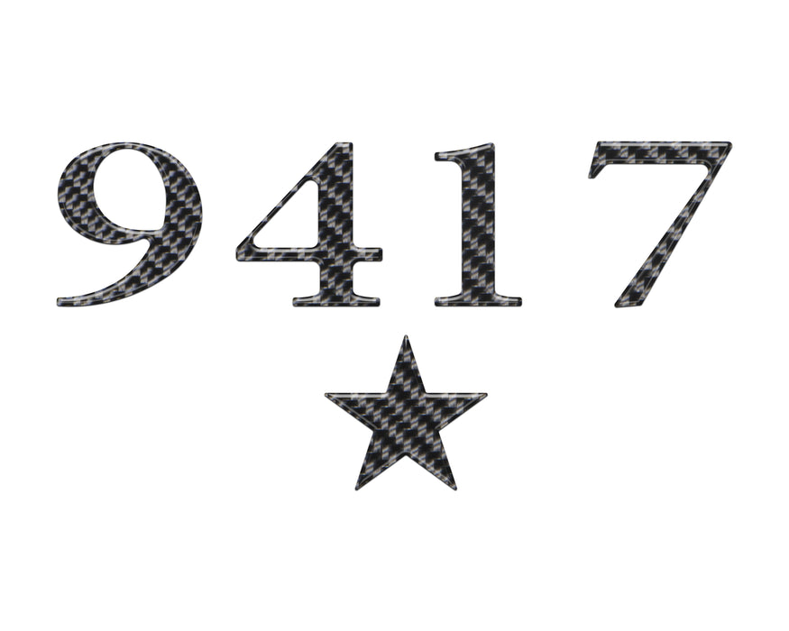 Tailgate Letter Inserts Fits 2022-2026 Toyota Tundra 1794