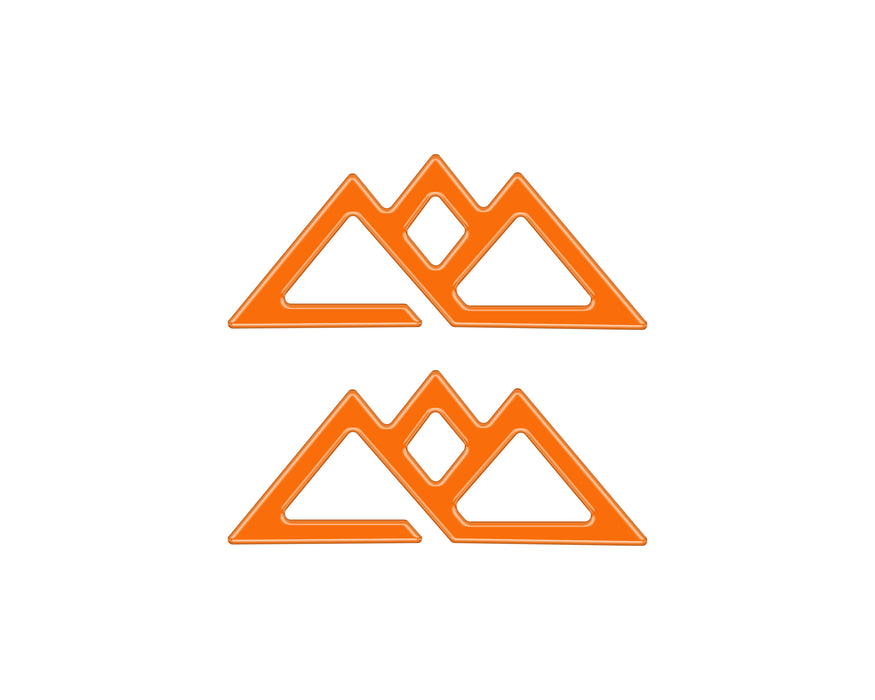 Timberline Logo Inserts Fits 2021-2024 Ford Explorer & Expedition