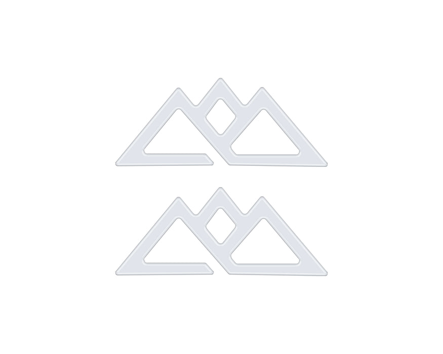 Timberline Logo Inserts Fits 2021-2024 Ford Explorer & Expedition