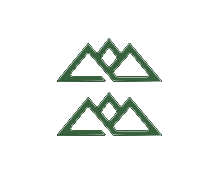 Timberline Logo Inserts Fits 2021-2024 Ford Explorer & Expedition