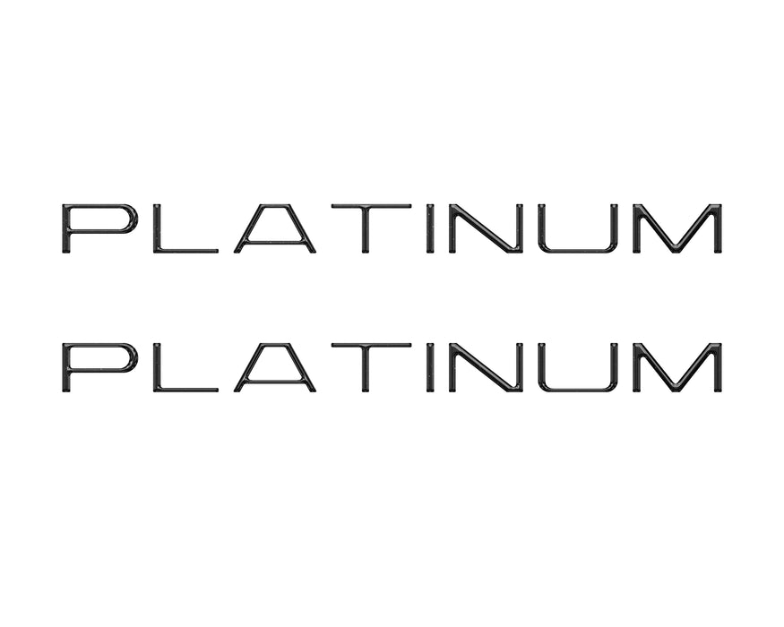 Platinum Side Door Overlays Fits 2025-2026 Ford Expedition